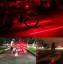 LED svetlo na bicykel s laserom 4
