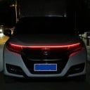 LED szalag 120 cm 12V IP68 3000 lm Napi világítás Motorháztető Fénycsík PVC Rövidíthető Dekoratív ambient világítás autókhoz Vízálló LED 5