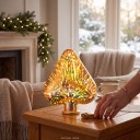 LED szív alakú izzó E27 Tűzijáték effektus 6 W 85–265 V 50/60 Hz 14 x 17,5 cm Ezüstözött üveg Több színű minta Lámpákba és világítótestekbe 4