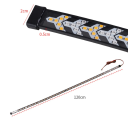 LED ταινία 1,2 μ 25W συνεχής φλας και φως φρένων για πίσω αναδιπλούμενες πόρτες αυτοκινήτου 12V/24V Καθολικό αξεσουάρ ασφάλειας 2