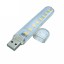 LED USB prenosné svetlo 8 diód J1359 4