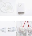 LED-valoketju sydämillä 3