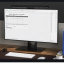 LED-valonauha näyttöön LYMAX L1 PLUS 42 cm Langaton ohjain 3 väriä Lämpötila Himmennys Alumiini USB-C Musta Työhön 7