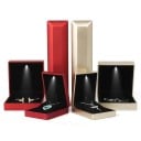 LED verlichte ringdoos 5,8 x 6,3 x 5 cm Luxe vitrine voor sieraden Premium verpakking voor ringen met interne verlichting Elegante geschenkdoos 7