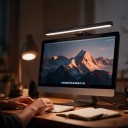 LED világítócsík monitorra 50 cm Aszimmetrikus fény tükröződés nélkül Érintésvezérlés 3 fényhőmérséklet Fényerőszabályozás USB 2