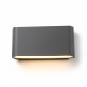 LED Wall Light 12 W Double Head Illuminating Up and Down IP65 Rating Dimensions 17.3 x 9 cm Aluminium Body Warm White 3000 K For Facade 1