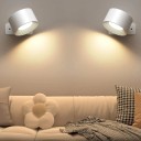LED Wall Light 7.5 x 4.5 cm with 2000mAh Rechargeable Battery, 360° Rotation, Touch Control 2