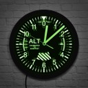 LED wandklok 4