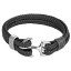 Lederarmband mit Anker 8