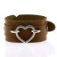 Lederarmband mit Herz 7