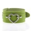 Lederarmband mit Herz 14