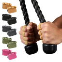 Légáteresztő fitness grippek az erősítéshez 9,3 × 7,4 cm a jobb fogás érdekében edzés közben és a húzódzkodón 1