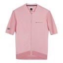 Leggero e traspirante maglia da ciclismo da uomo con maniche corte e zip a tutta lunghezza con maniche in rete e tasca sul retro 7