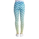 Leggings 3D da donna con motivo ZIG ZAG 3