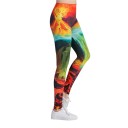 Leggings 3D da donna con stampa di immagine 2