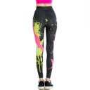 Leggings 3D para Senhora com Estampado - Pretas 6