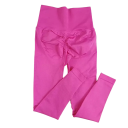 Leggings da donna senza cuciture con effetto push-up Slim leggings sportivi fino alla caviglia Pantaloni fitness elastici per esercizi Yoga Corsa Palestra 3