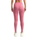 Leggings de fitness femininas com bolsos laterais Calças de corrida desportivas confortáveis Leggings elásticas para exercício Yoga 8