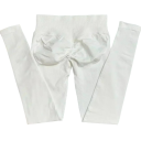 Leggings deportivos de cintura baja sin costuras para mujer, leggings elásticos para yoga y fitness, pantalones ajustados y cómodos para libertad de movimiento. 3