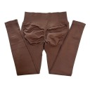 Leggings deportivos de cintura baja sin costuras para mujer, leggings elásticos para yoga y fitness, pantalones ajustados y cómodos para libertad de movimiento. 10