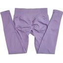 Leggings deportivos de cintura baja sin costuras para mujer, leggings elásticos para yoga y fitness, pantalones ajustados y cómodos para libertad de movimiento. 26