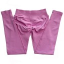 Leggings desportivas sem costura para mulher com cintura baixa Leggings elásticas para ioga e fitness Calças justas confortáveis para liberdade de movimento 7