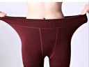 Leggings elásticos de inverno para senhora - Vermelhas 3
