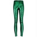 Leggings elegantes para mujer - Verde J3336 3