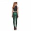 Leggings eleganti de dama - Verde J3336 2