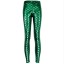 Leggings eleganti de dama - Verde J3336 3