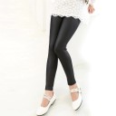 Leggings in pelle per ragazze T2468 4
