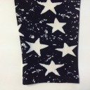 Leggings pour femmes avec des étoiles - Noirs 3