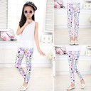 Leggings pour filles avec différents motifs J616 19