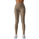 Leggings respirants pour femmes avec taille haute Pantalons de sport pour le fitness Yoga Course Cyclisme Vêtements élastiques pour la salle de sport Coupe confortable 10
