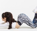 Leggings sexys 3D con estampado de alas para mujer 2