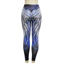 Leggings sexys 3D con estampado de alas para mujer 7