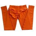 Leggings sportivi da donna senza cuciture a vita bassa Leggings elastici per yoga e fitness Pantaloni aderenti comodi per libertà 15