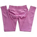 Leggings sportivi da donna senza cuciture a vita bassa Leggings elastici per yoga e fitness Pantaloni aderenti comodi per libertà di movimento 6