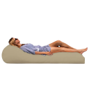 Lehátko pro dvě osoby bez náplně 480 l 180 x 45 x 120 cm voděodolný obal pohodlný venkovní relaxační sedací vak na zahradu i terasu 6