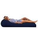 Lehátko pro dvě osoby bez náplně 480 l 180 x 45 x 120 cm voděodolný obal pohodlný venkovní relaxační sedací vak na zahradu i terasu 9