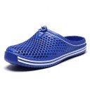 Leichte Hausschuhe mit geschlossener Spitze Atmungsaktives perforiertes Obermaterial Weiche Sohle Sportliche Hausschuhe Luftige Flip-Flops Badezimmerschuhe 3