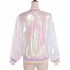 Leichte transparente Damenjacke 12