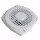 Leiser Ventilator 220V Starker Abluftventilator ABS Kunststoff Korrosionsbeständiger Rahmen und Flügel 240x240x180 mm Fenster Wand Badezimmer Toilette 1