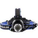 Leistungsstarke LED-Stirnlampe, 50 W, zoombar, wasserdicht, IPX4, wiederaufladbar, 3 Leuchtmodi, 180°-Lichtstrahl, Nachtwanderungen, Camping 2