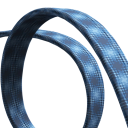 Leistungsstarkes Cat8 Flachband-Internetkabel 40Gbps 1 m mit Nylonummantelung RJ45 2000MHz blau für die Verbindung von PC, Router und Konsolen 3