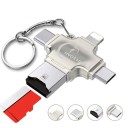 Leitor de cartões de memória 4 em 1 2