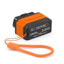 Leitor de códigos de avaria OBD2 Bluetooth com interruptor para Android e iOS 12V Diagnóstico de motor ELM327 V1.5 Teste de emissões KONNWEI KW905 5