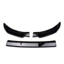 Lemn de protecție pentru bara de protecție frontală, spoiler și splitter din plastic PP, negru lucios, pentru BMW seria 3 G20 G21 320i 325i 2019–2022 3