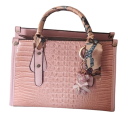 Lenço longo fino 4 × 100 cm com estampado feminino Lenço multifuncional de moda para a cabeça Faixa para o cabelo Adorno para alça de bolsa 2