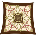 Lenço quadrado de luxo estilo Equestrian Multifuncional lenço feminino para cabeça, pescoço e corpo Tendência de moda 9